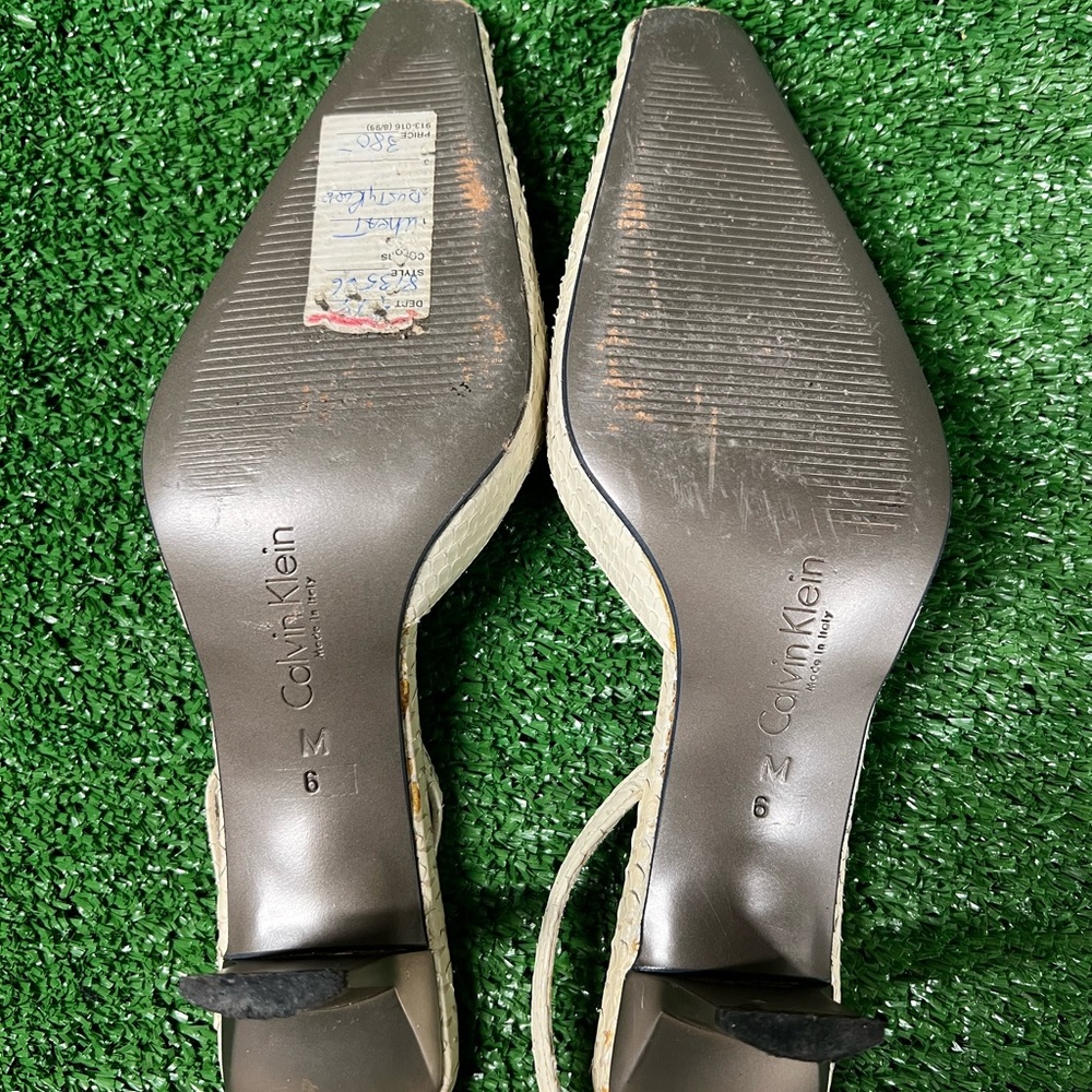 Calvin Klein python shoes - Picture 4 of 5